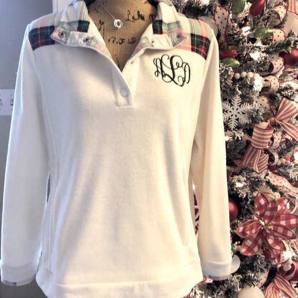 Crown and Ivy Fleece Sweatshirt - Picture 1 of 9